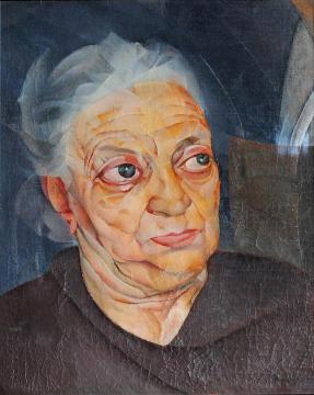 Portrait of a Woman Artwork by Boris Grigoriev