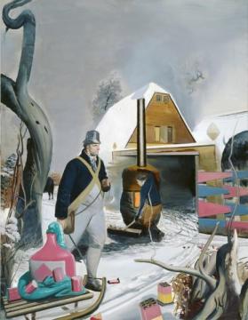 Neujahr Artwork by Neo Rauch