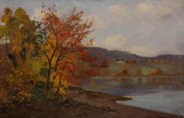 Landscape with Water Artwork by Andreas Singdahlsen