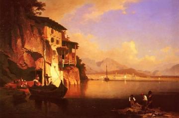Motion Of The Garda Lake Artwork by Franz Richard Unterberger
