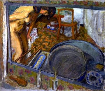 Reflection Artwork by Pierre Bonnard