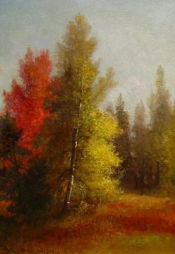 Autumn Landscape Artwork by Benjamin Champney