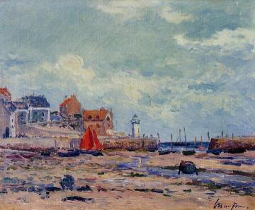 At Low Tide Artwork by Maxime Maufra