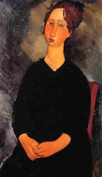 Little Serving Woman Artwork by Amedeo Modigliani