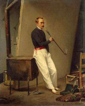 Self-portrait Artwork by Horace Vernet