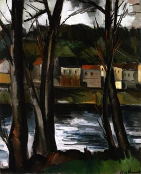 Landscape Artwork by Maurice De Vlaminck