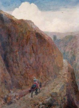 Childe Roland To The Dark Tower Came Artwork by Briton Riviere