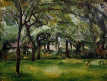 Farm In Normandy, Summer Artwork by Paul Cezanne