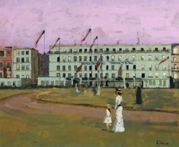 L'hotel Royal, Dieppe, France Artwork by Walter Richard Sickert