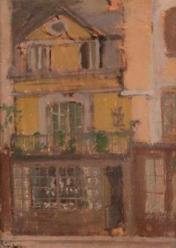 A Shop In Dieppe Artwork by Walter Richard Sickert