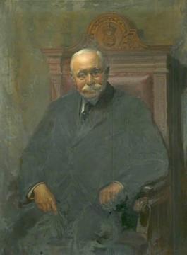 Alderman Johnson Pearson, Member Of Derbyshire County Council Artwork by Ernest Townsend