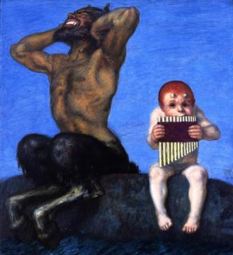 Dissonance Artwork by Franz von Stuck