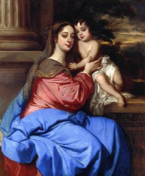 Portrait Of Barbara Villiers With Her Son Artwork by Sir Peter Lely