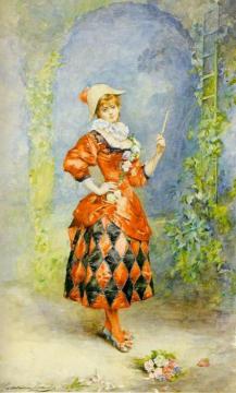 Jane Hading Artwork by Madeleine Jeanne Lemaire