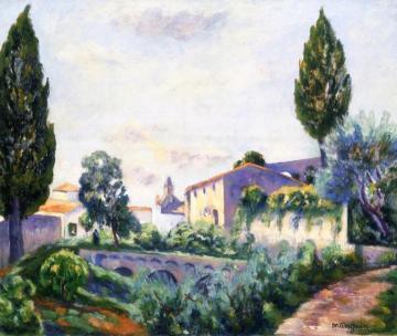 Saint-Paul de Vence Artwork by Henri Manguin