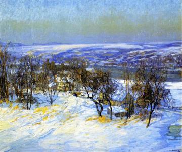 Center Bridge Farm Artwork by Edward Willis Redfield