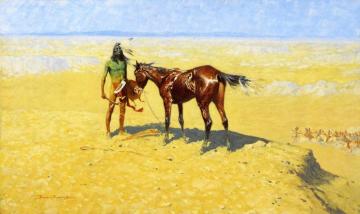 Ridden Down Artwork by Frederic Remington