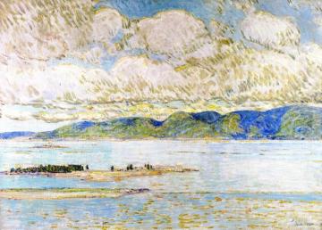 Frenchman's Bay, Mount Desert Artwork by Frederick Childe Hassam