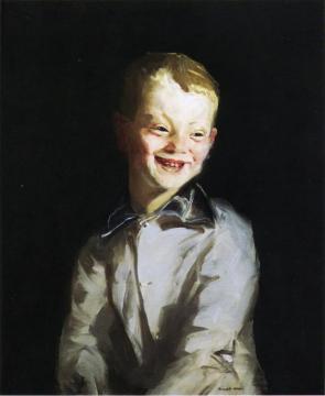The Laughing Boy Artwork by Robert Henri