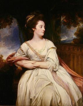 Portrait Of Mrs North Artwork by George Romney