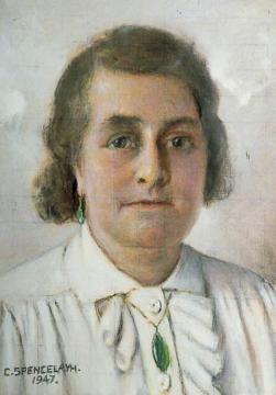 The Second Mrs Spencelayh Artwork by Charles Spencelayh