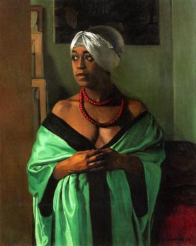 Aïcha Artwork by Felix Vallotton