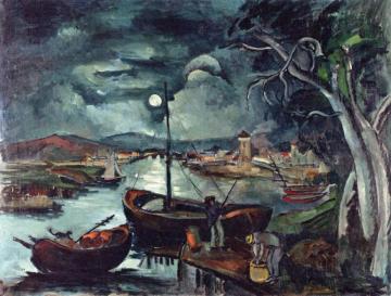 The Setting Sun Artwork by Maurice De Vlaminck