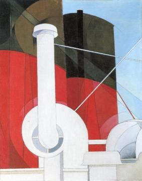 Paauebot 'Paris" Artwork by Charles Demuth