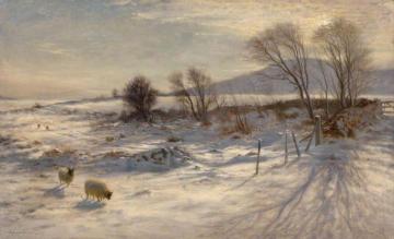When snow the pasture sheets Artwork by Joseph Farquharson