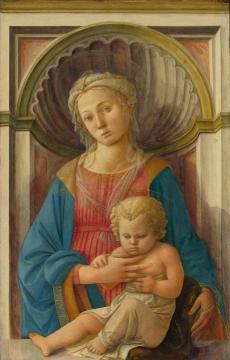 Madonna and Child Artwork by Fra Filippo Lippi