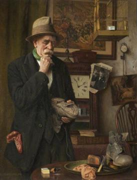 It's War Artwork by Charles Spencelayh