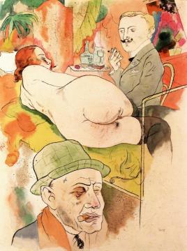 Ecce Homo Artwork by George Grosz