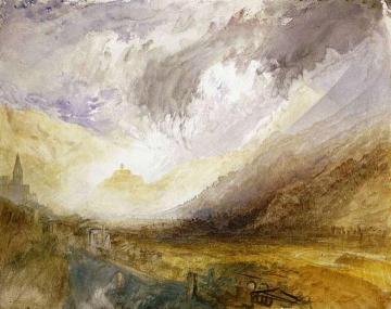 Sion, Capital of the Canton Valais Artwork by Joseph Mallord William Turner