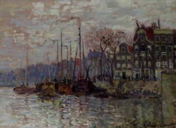 Amsterdam Artwork by Claude Oscar Monet