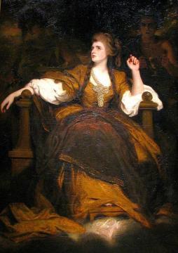 Mrs Siddons As A Tragic Muse Artwork by Sir Joshua Reynolds