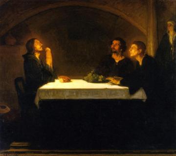 The Pilgrims Of Emmaus Artwork by Henry Ossawa Tanner