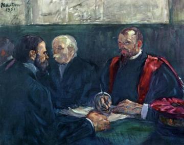 An Examination At The Faculty Of Medicine, Paris Artwork by Henri de Toulouse-Lautrec