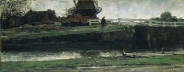 De Afgesneden Molen Artwork by Jacob Maris
