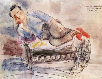 Georges Eisenmann Artwork by Jules Pascin