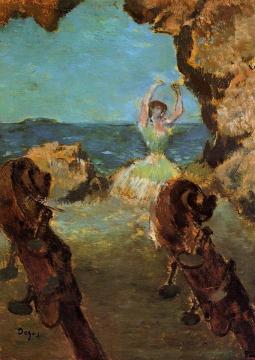 Dancer on Stage Artwork by Edgar Degas