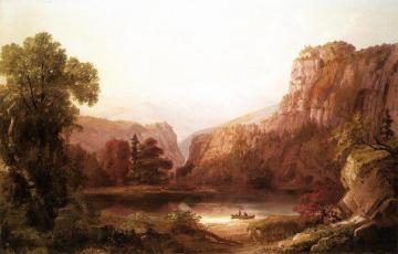 River Landscape Artwork by Russell Smith
