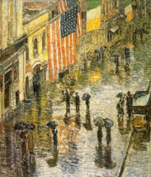 St. Patrick's Day, 1919 Artwork by Frederick Childe Hassam