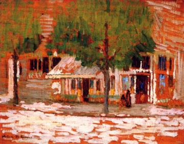 Corner Shop, St. Cloud Artwork by Helen M. Turner