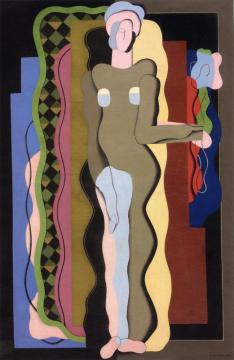 Nude With A Flower Artwork by Georges Valmier