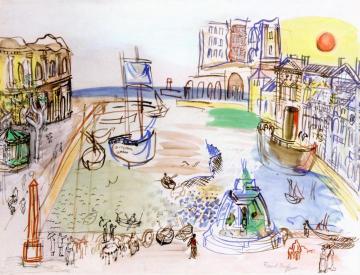 Hommage to Claude Lorraine Artwork by Raoul Dufy