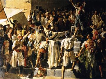 The Cry of El Palleter Artwork by Joaquin Sorolla y Bastida