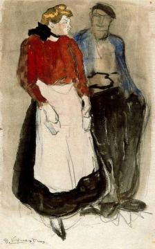 A Couple Artwork by Daniel Vazquez Diaz