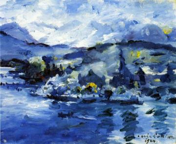 Lake Lucerne, Afternoon Artwork by Lovis Corinth
