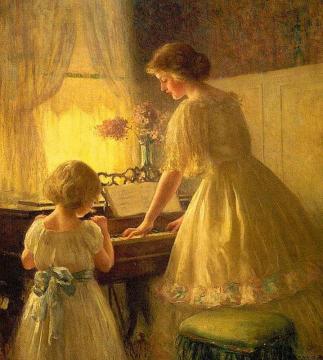 The Piano Lesson Artwork by Francis Day