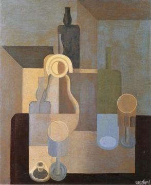 Still Life With Dishes Artwork by Amédée Ozenfant